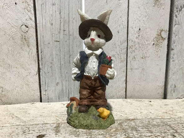 Figurine du lapin de Pâques
