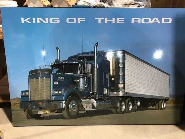 Laminé photo de camion remorque King